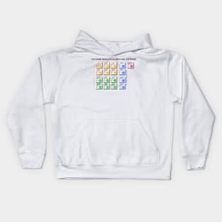 Standard Model Of Particle Physics Kids Hoodie